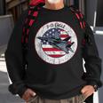 American Flag F-15 Eagle Us Military Fighter Jet 4Th July Sweatshirt Gifts for Old Men