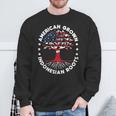 American Indonesian Pride Idea Indonesia Sweatshirt Gifts for Old Men