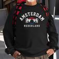 Amsterdam Nederland Netherlands Holland Dutch Souvenir Sweatshirt Gifts for Old Men