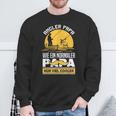 Angler Papa Wie Ein Normaler Papa Nuriel Cooler Fischer Sweatshirt Geschenke für alte Männer