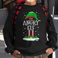 The Angry Elf Christmas Family Matching Xmas Group Sweatshirt Gifts for Old Men