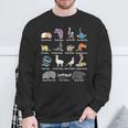 Animals Of The World Rare Exotic Animals Memes Sweatshirt Gifts for Old Men