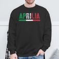 Aprilia Città Italiana Bandiera Italia Maglietta S Sweatshirt Geschenke für alte Männer