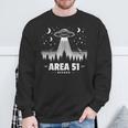Area 51 Nevada Ufo Alien Storm Area 51 Sweatshirt Gifts for Old Men