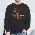 Ask Me In 8 Seconds Best Bull Rider Awesome Rodeo Sweatshirt Gifts for Old Men