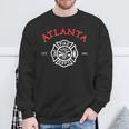 Atlanta Georgia Fire Rescue Department Firefighters Sweatshirt Gifts for Old Men