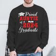 Auntie Senior 2024 Proud Auntie Of A Class Of 2024 Graduate Sweatshirt Gifts for Old Men