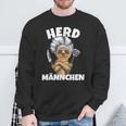 'Aus Meerkat Wird Herdmännchen Wortspiel Cooking Outfit Black Sweatshirt Geschenke für alte Männer