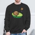 Avokanu Canoe Canoe Avocado Kayak Paddle Sweatshirt Geschenke für alte Männer