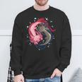 Axolotl Yin Yang Zen Mantra Sweatshirt Geschenke für alte Männer