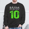 Bääm Ich Bin Jetzt 10 Jahre 10Th Birthday Children's Blue Sweatshirt Geschenke für alte Männer