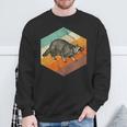 Badger Retro Badger Vintage Badger Sweatshirt Geschenke für alte Männer