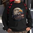 Bald Eagle Us American Flag 4Th Of July Proud Patriotic Sweatshirt Gifts for Old Men