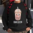 Baller Bubble Tea Kawaii Bubble Milk Boba Tea Sweatshirt Gifts for Old Men