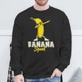 Banana Squad Dabbing Banana Food & Dab Sweatshirt Gifts for Old Men