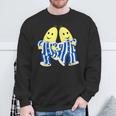 Bananas In Pajamas B1 And B2 Vegetarian Sweatshirt Gifts for Old Men