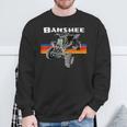 Banshee Quad Atv Atc Vintage Retro All Terrain Vehicle Sweatshirt Gifts for Old Men