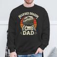 Bartdrache Papaintageideospiel Eidechse Reptilienliebhaber Sweatshirt Geschenke für alte Männer