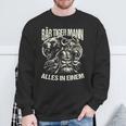 Bärtigermann All In One Viking Sweatshirt Geschenke für alte Männer
