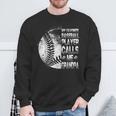 Baseball- Mein Lieblingsspieler Nennt Mich Opa Papa Sweatshirt Geschenke für alte Männer