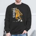 Basketballspieler Nummer 33 Luxus Edition Sweatshirt in Schwarz Geschenke für alte Männer