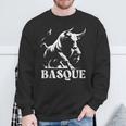 Basque Running Of The Bulls Basque Country Basque Sweatshirt Gifts for Old Men