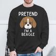 Beagle Costume Adult Beagle Sweatshirt Gifts for Old Men