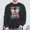 Bears Pink Or Blue Auntie Loves You Gender Reveal Sweatshirt Gifts for Old Men