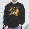 Bees Hip Hop Old School Rap Sweatshirt Gifts for Old Men