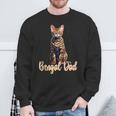 Bengal Katzen-Papa Cat Dad Daddy Father Haustiere Familie Sweatshirt Geschenke für alte Männer