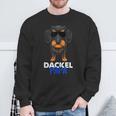 Best Dachshund Dad Ever Rauhaar Dachshund Dad Sweatshirt Geschenke für alte Männer