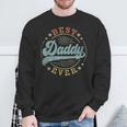 Best Daddy Ever Father's Day Daddy Vintage Emblem Sweatshirt Gifts for Old Men