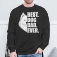 Best Dog Dad Ever Samoyed Cadeau Propriétaires De Chiens Sweater e Cadeaux pour les vieillards