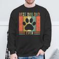 Best Dog Dad Ever Vintage Father's Day Dog Lover Sweatshirt Gifts for Old Men