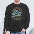 Best Pa Ever Father's Day Pa Vintage Emblem Sweatshirt Gifts for Old Men