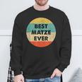 Beste Matze Ever Sweatshirt im Retro-Stil, Lustiges Design Geschenke für alte Männer