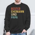 Bester Ehemann Und Papa Der Welt Sweatshirt Geschenke für alte Männer