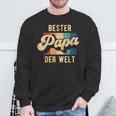 Bester Papa Der Welt Retrointage Saying Father's Day Sweatshirt Geschenke für alte Männer