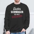 Bester Schwager Der Welt Sweatshirt Geschenke für alte Männer