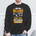 Billiard Table Carambolage Billiard Cue Billiard Club Kö Sweatshirt Geschenke für alte Männer