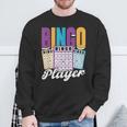 Bingo Spieler Humor Liebhaber Spiel Bingo Sweatshirt Geschenke für alte Männer