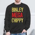 Binley Mega ChippyVintage Meme Song Chip Shop Sweatshirt Gifts for Old Men