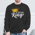 Birthday King Birthday Boys Birthday Sweatshirt Gifts for Old Men