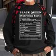 Black Queen Nutrition Facts Black History Month Blm Melanin Sweatshirt Gifts for Old Men
