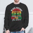 Black History Honoring The Past Inspiring The Future Teacher Sweatshirt Gifts for Old Men