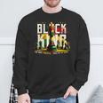 Black History Black King The Most Powerful Piece In The Game Sweatshirt Gifts for Old Men