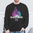 Blacksmith Dad Blacksmith Metalworking Forge Sweatshirt Gifts for Old Men