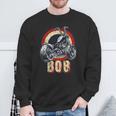 Bob The Bobber Customized Chop Motorcycle Bikers Vintage Sweatshirt Gifts for Old Men