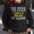 Bob Uncle Family Graphic Name Text Sweatshirt Gifts for Old Men
