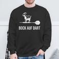 Bock Auf Dart Darts Sweatshirt Geschenke für alte Männer